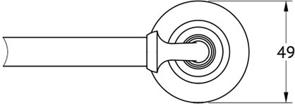 STI 513 Штанга для полотенца 60 cm 3SC STILMAR ANTIQUE BRONZE Treesseci 3SC - Вид №1