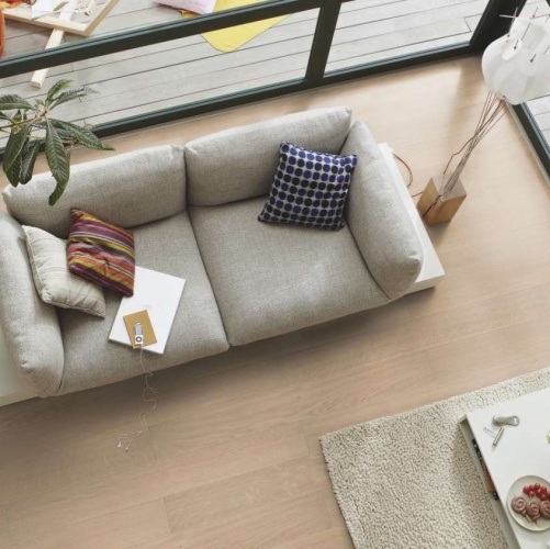 Паркетная доска Meister PS 300 Белый 8090 Дуб Натур с брашью (Текстурированная) 1187х142 мм 2300200072 - Вид №10