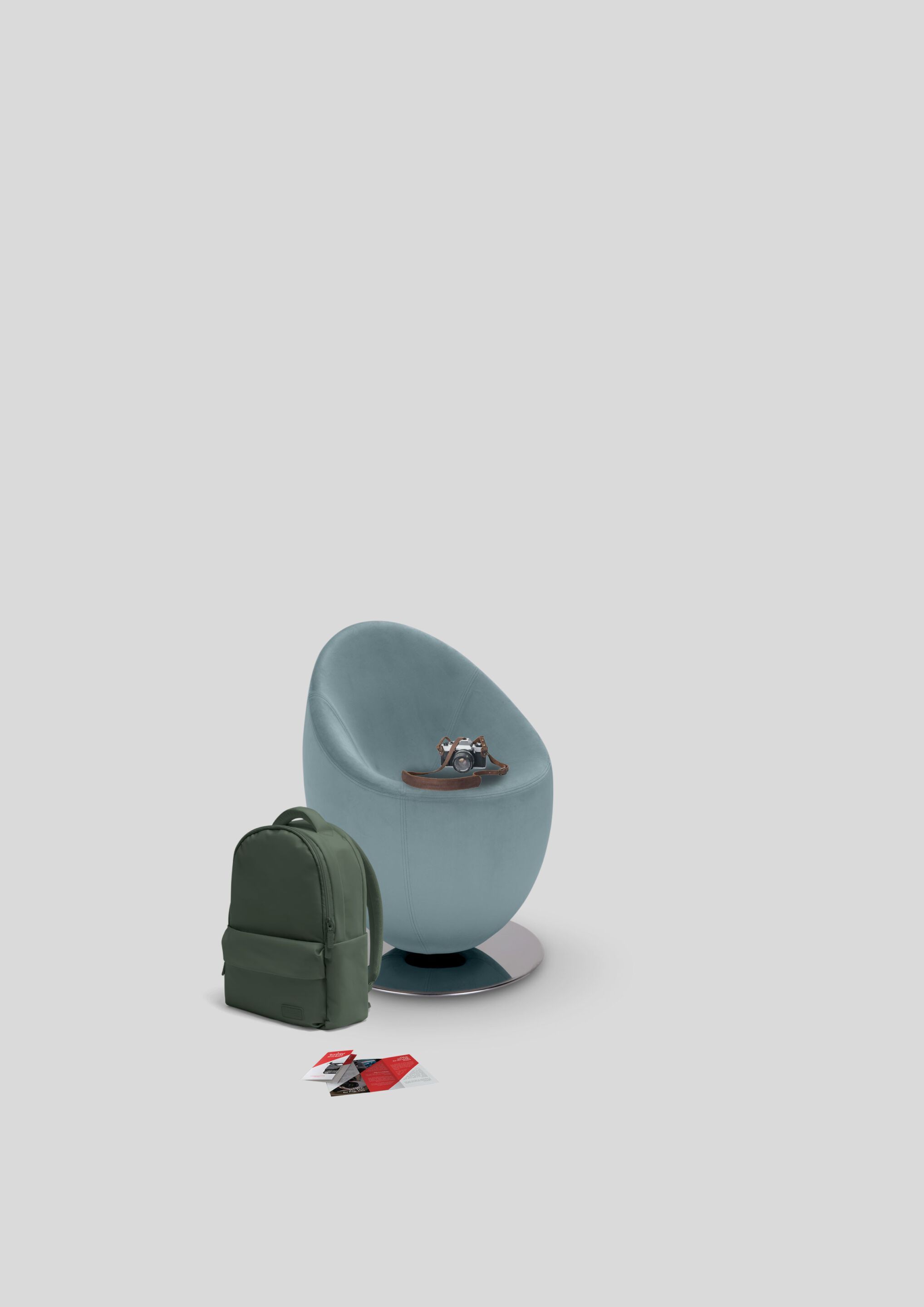 Тканевое вращающееся кресло Adrenalina Ouo ARCH-00021870 - Вид №2