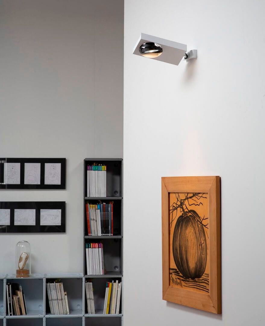 Регулируемый алюминиевый светодиодный настенный светильник Martinelli Luce Sistema Brick ARCH-00071495 - Вид №1