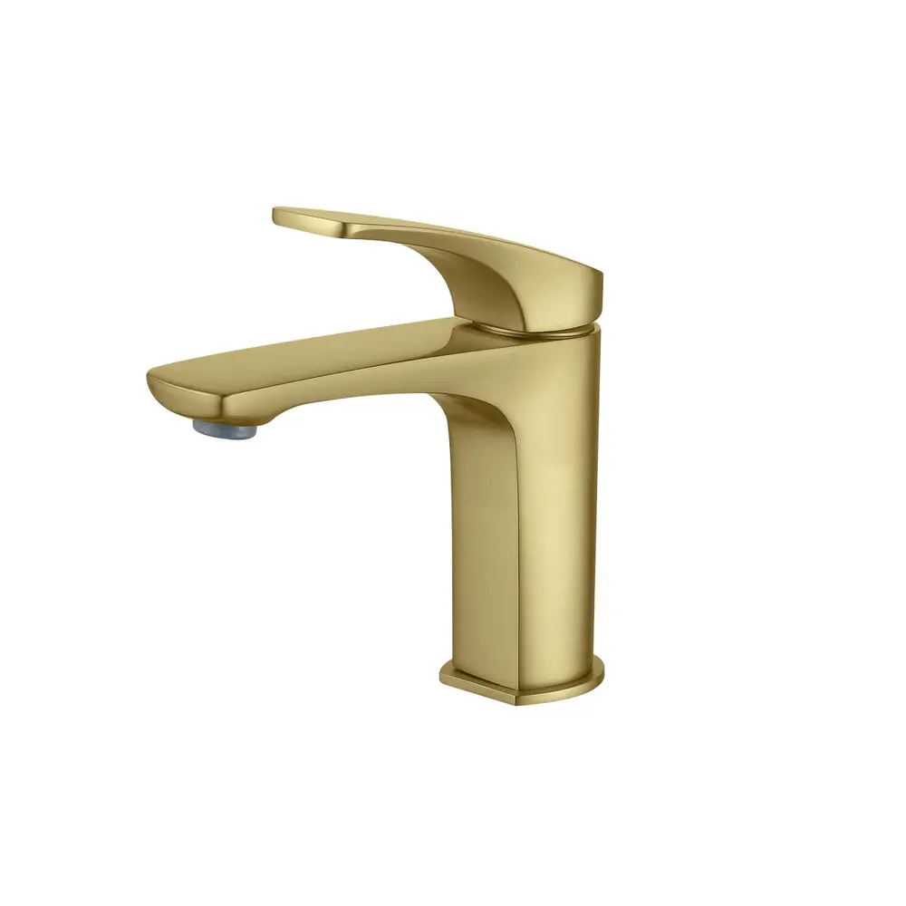 Смеситель для раковины Iddis Lahta LAHMG00i01 однорычажный цвет золото STLM-2029116