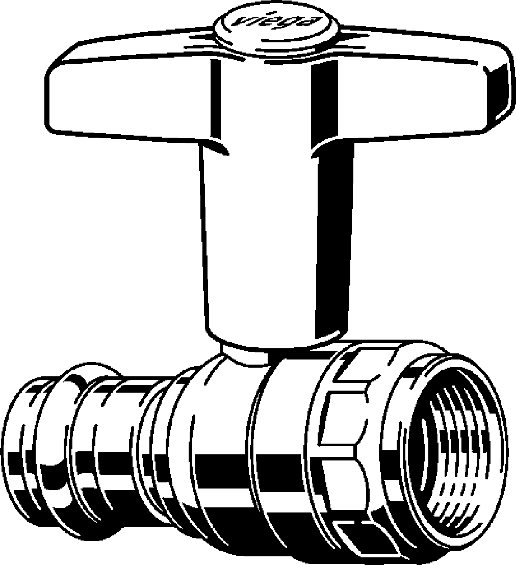 Viega Шаровой кран Easytop 2275.4 (746766) 746 766 - Вид №1