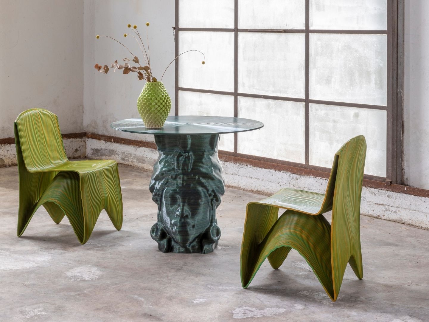 Пластиковый стол с 3D-печатью Mediterranea Design Moro ARCH-00141517 - Вид №5