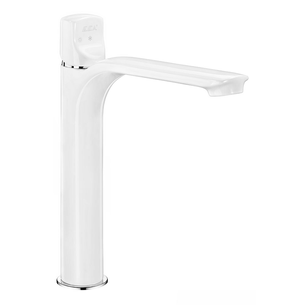 104108984  Смеситель для раковины Myra High Type - белый Eca 