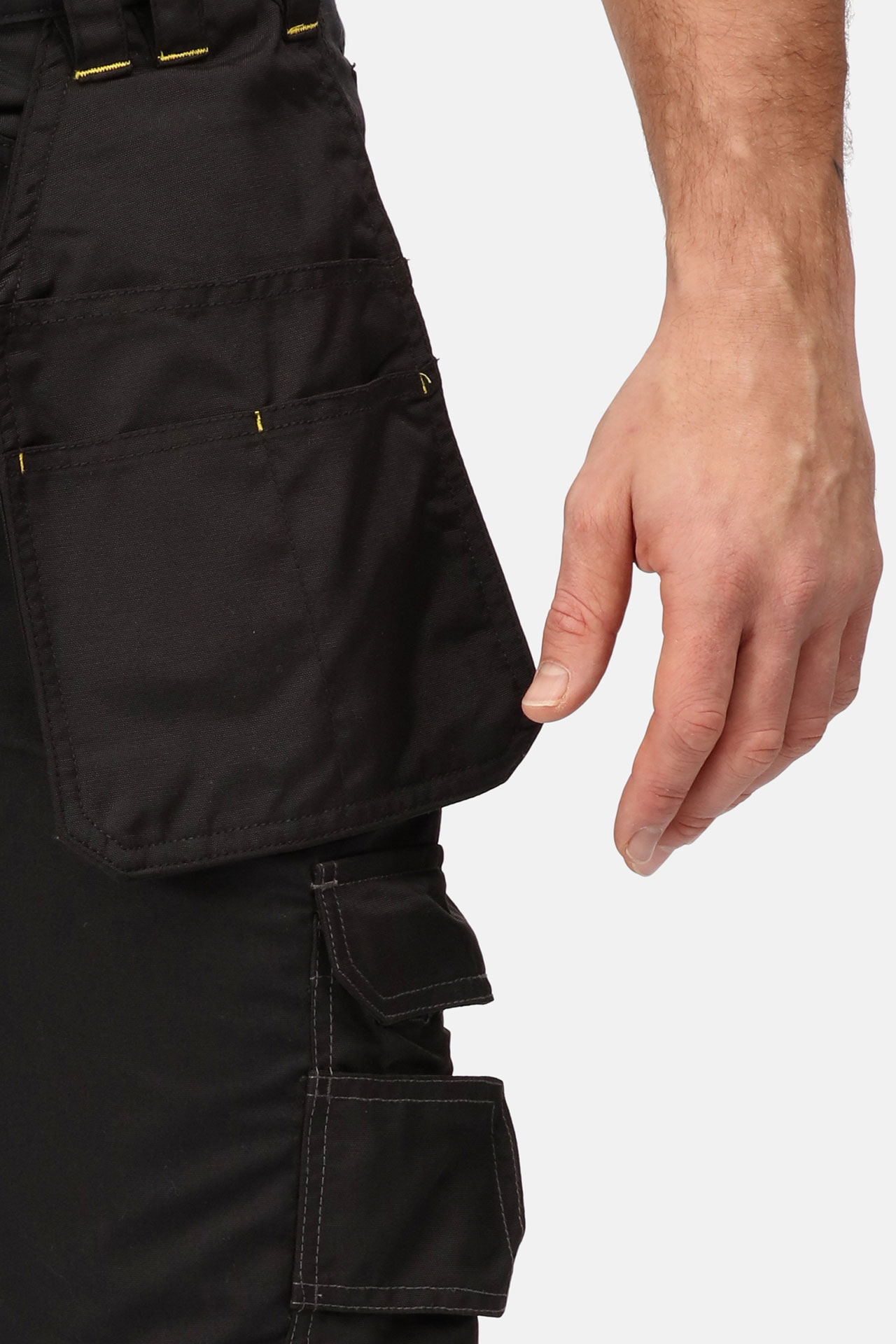 5041868 Брюки РЕГАТТА ПРОФЕШИОНАЛ ХАРДВЕА черные  Летняя спецодежда  размер 62/170-176 (46/R)  - Вид №6