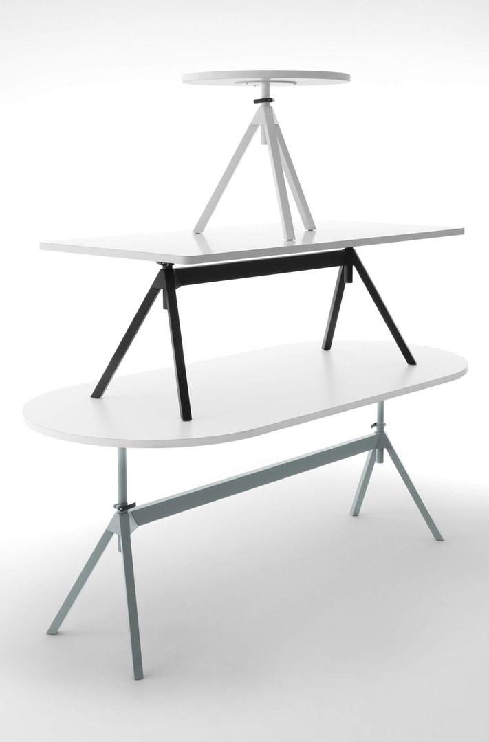 COR Стол для совещаний с регулируемой высотой Level sun-id-1398179 - Вид №6