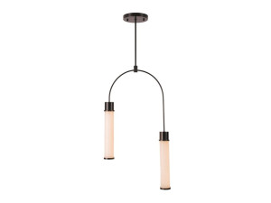 Металлический и стеклянный светодиодный подвесной светильник