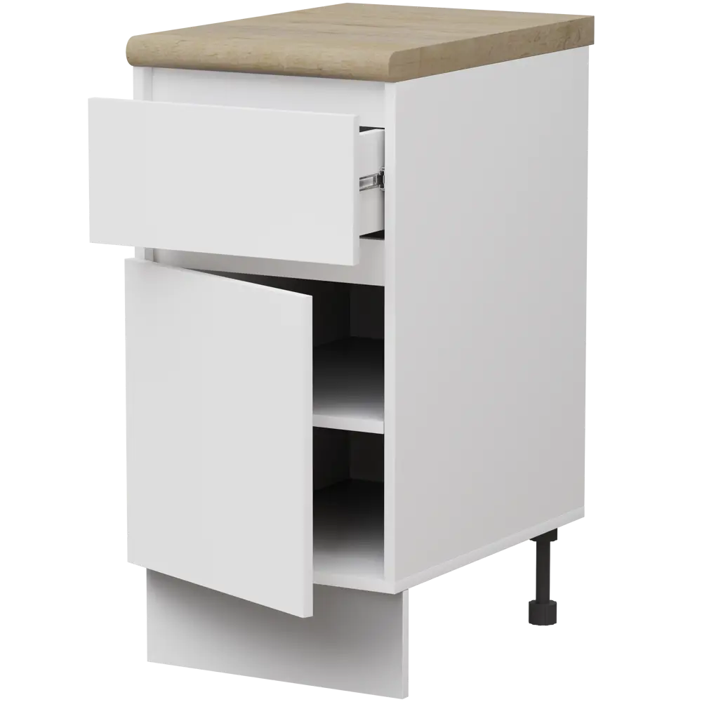 Кухонный шкаф Santreyd Миус - минимализм в белом цвете 89394536 STLM-1548242 - Вид №1