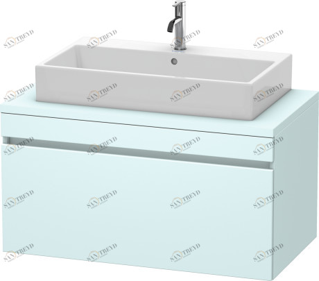 DS531400909 DuraStyle Тумбочка для консоли Светло-голубой матовый декор Duravit
