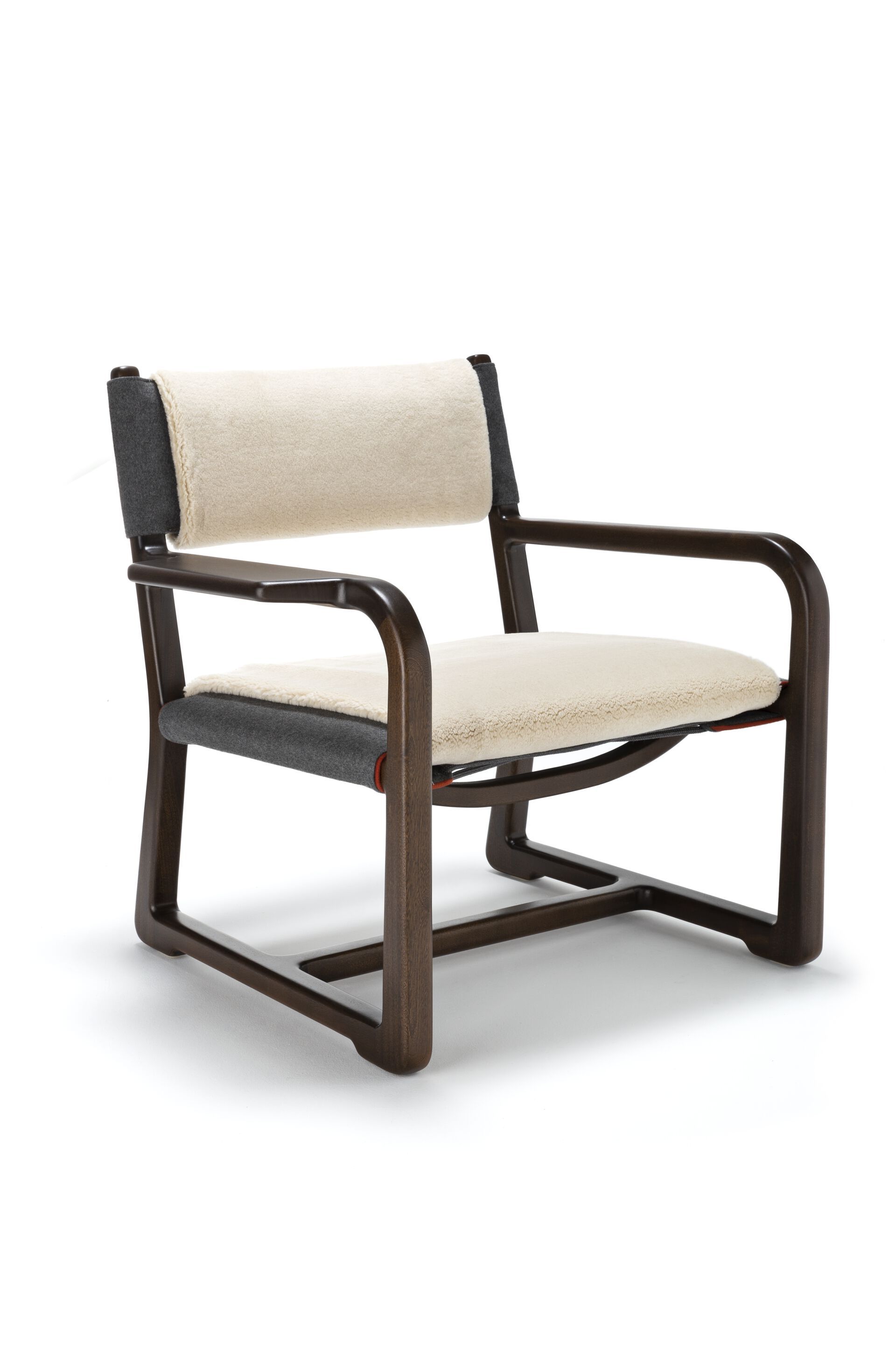 Садовое кресло из красного дерева и ткани с подлокотниками Exteta Loro Piana Interiors, Delight Chairs St. Moritz от Exteta ARCH-00083542 - Вид №6