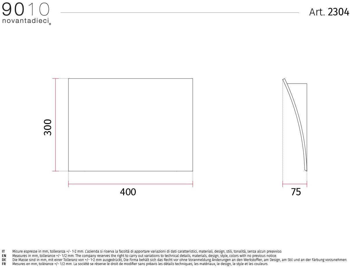 9010 novantadieci Аппликация светодиода из керамики  2304  - Вид №4