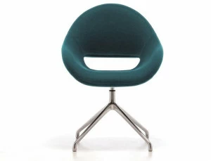 Inday Вращающееся кресло из ткани или кожи Palm 928