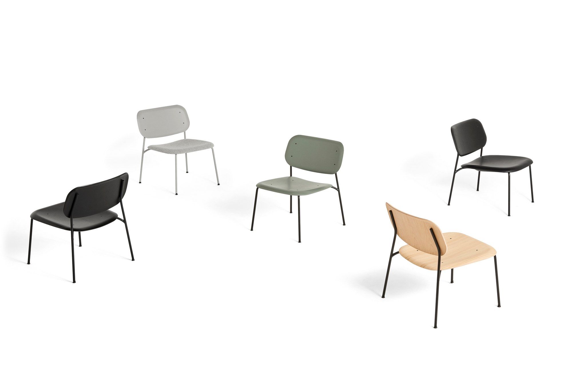 Штабелируемое кресло с мягким сиденьем Hay Soft Edge ARCH-00050283 - Вид №4