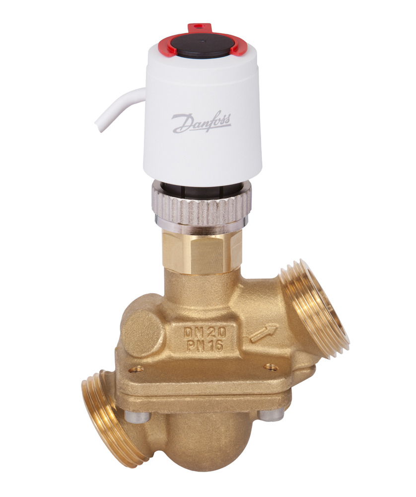 Danfoss Термоэлектрические приводы для клапанов AQT TWA-Q 230В NO для AQT DN10-32 каб.1,2м 082F1601  - Вид №1