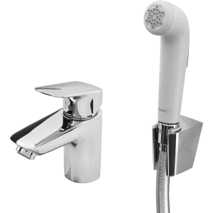 Смеситель для раковины Hansgrohe Logis однорычажный с гигиеническим душем цвет хром 17365479 STLM-2004323