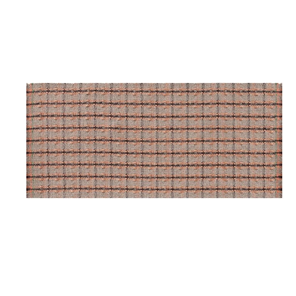 069886 Ковер GL Checks terracotta 90x200 см GAN Garden Layers - Вид №2