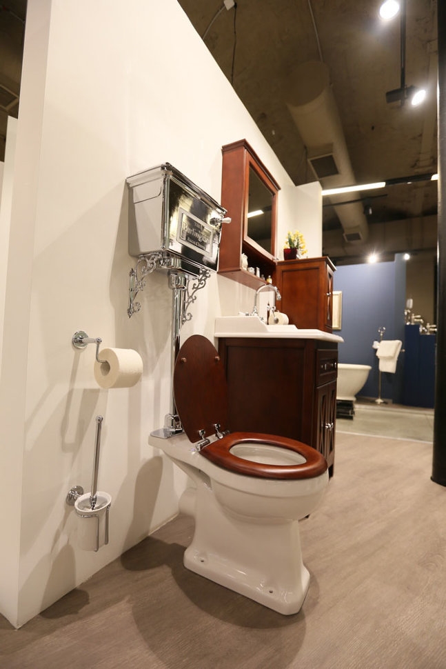 T71 CHR, T33 CHR, P20 Компакт унитаз с бачком Белый Burlington  Англия  - Вид №6