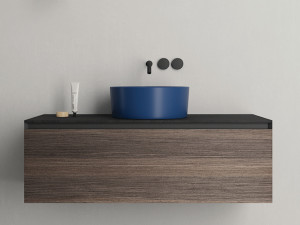 МДФ подвесной шкаф для умывальника с ящиком