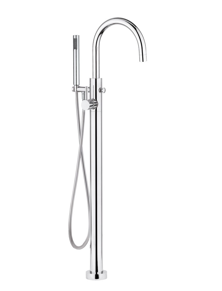 0401/4/AE
+ 734012 Bellosta Rubinetterie СМЕСИТЕЛЬ ДЛЯ ВАННЫ С НАПОЛЬНЫМ ПОДКЛЮЧЕНИЕМ Bambu