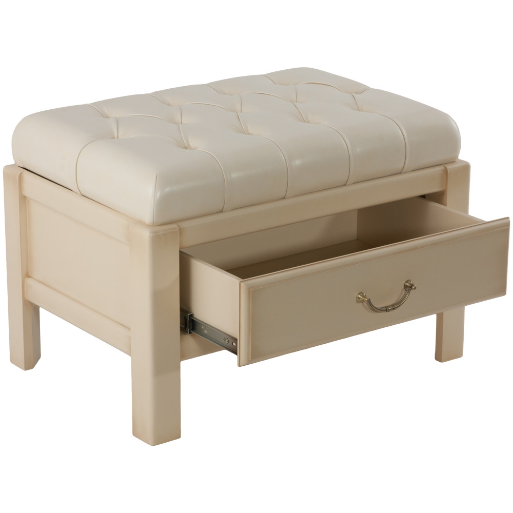 11127 Банкетка Лотос 6 Айвори Молочный BOGACHO 4627155816865 - Вид №2