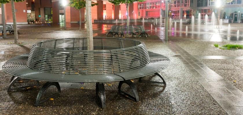 Metalco Изогнутая стальная скамья sun-id-1449012 - Вид №1