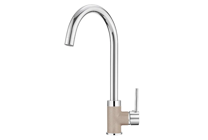 3125, XРОМ/АНТИК (БЕЖЕВЫЙ), СМЕСИТЕЛЬ КУХОННЫЙ GRANULA 3125-ST84 - Вид №1