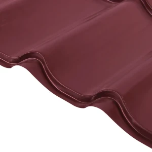 Металлочерепица 0.5 мм 1180x500 мм RAL 3005 красный 89337252 STLM-2043012