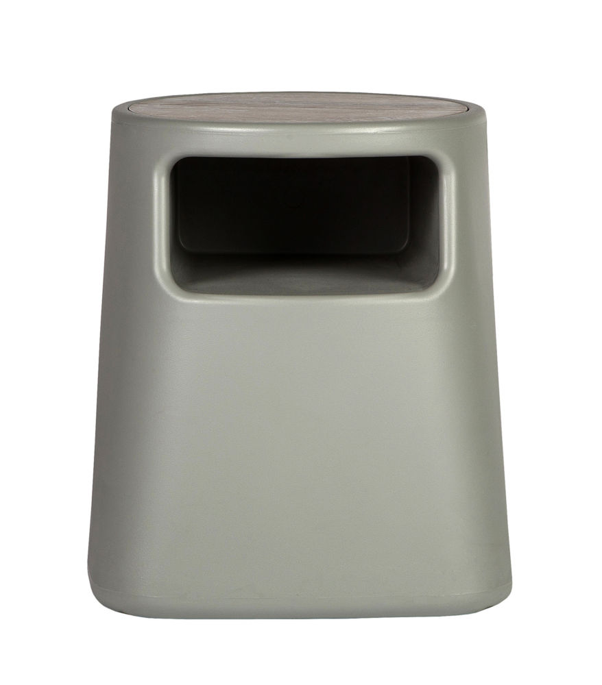 Прикроватная тумбочка дизайнерская темно-серая Tuffy DORELAN ДЛЯ ЖИЗНИ 012053 Серый  - Вид №2