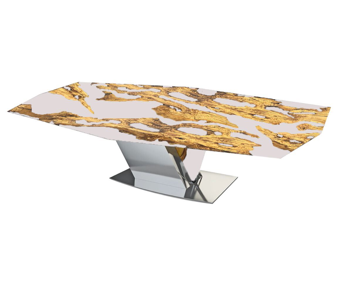 Восьмиугольный стол из смолы и оливкового дерева Legnor LEG2408734 / LEG2408735 ARCH-00035224 - Вид №6