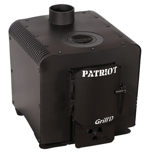 Отопительная печь GRILL'D Patriot 200 (черный) 4885 - Вид №1