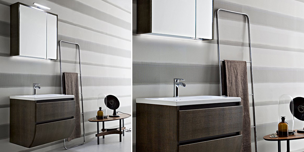 Комплект мебели для ванной комнаты Joy 56/57 Cerasa Joy JOY5657 - Вид №2