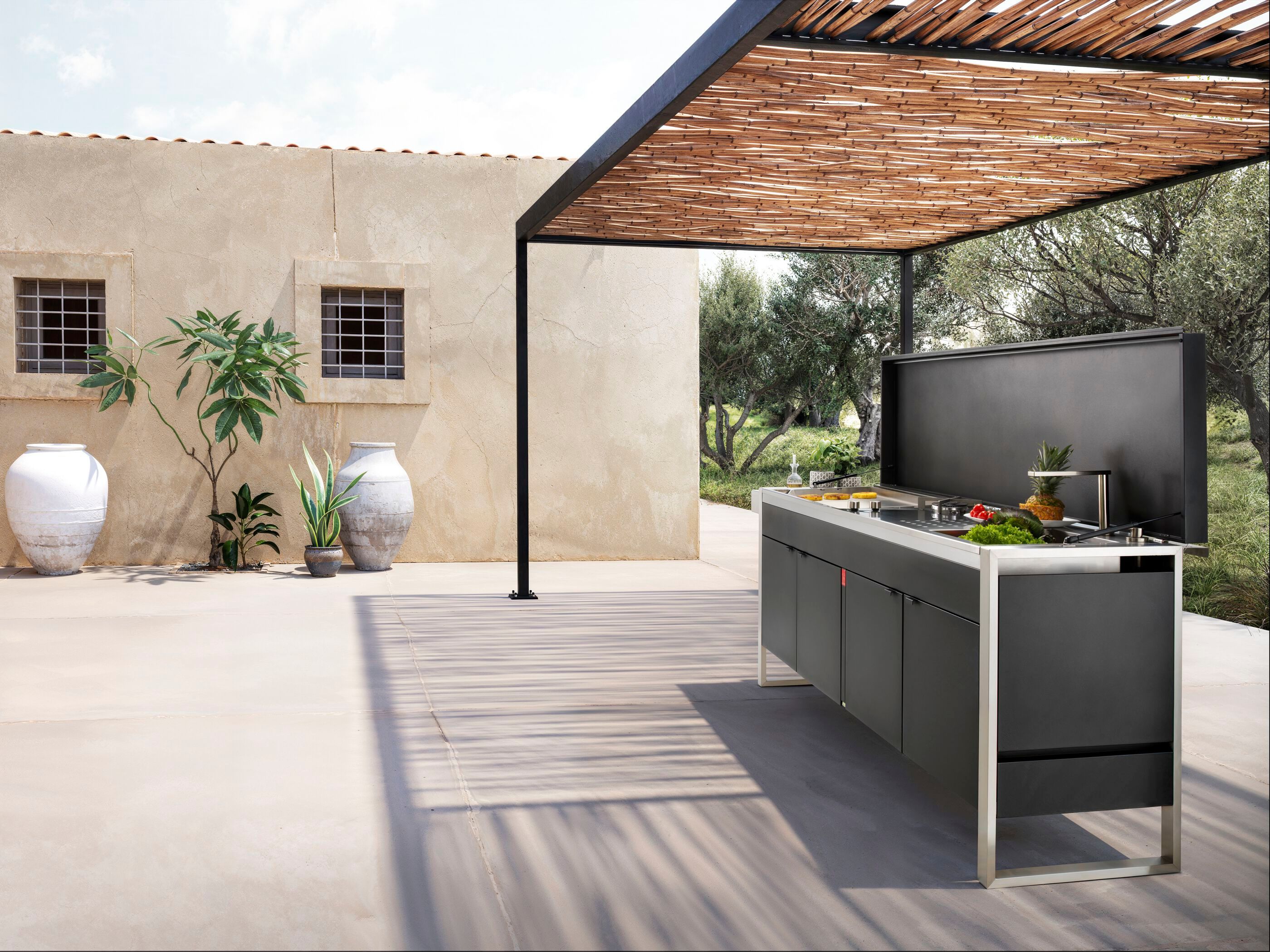 Газовая плита из нержавеющей стали PLA.NET Outdoor Cooking Kitchen ARCH-00119280 - Вид №12