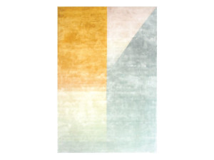 Бамбуковый Шелковый прямоугольный ковер ручной работы