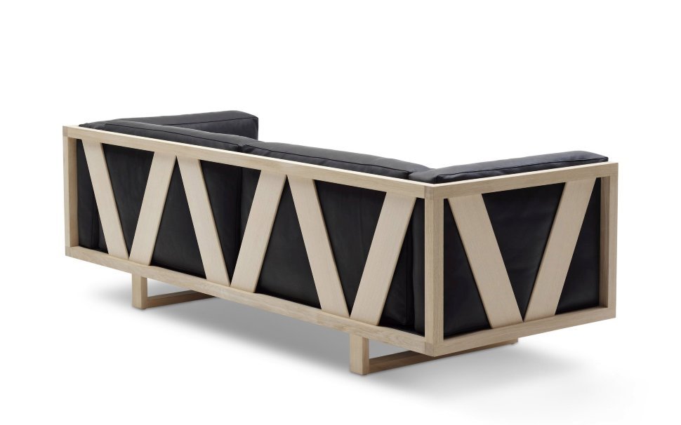 Диван Barred прямой черный ICON DESIGNE ДИЗАЙНЕРСКИЕ 178109 Черный  - Вид №3