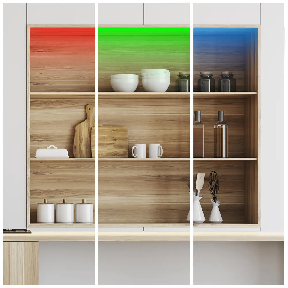 APEYRON Контурная RGB-подсветка 3 метра для интерьерного освещения 18709237 STLM-1534032