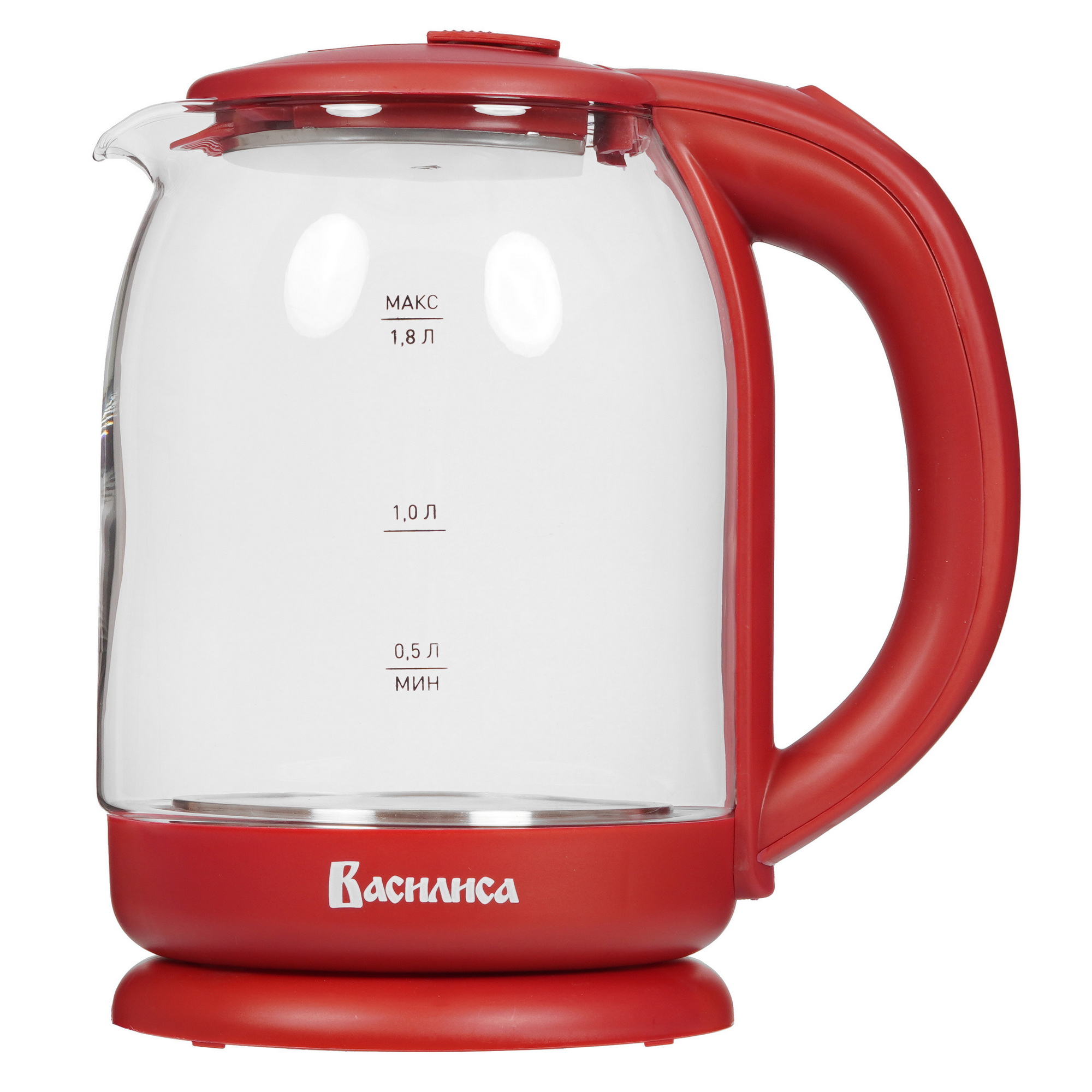 8195727 Электрочайник Василиса ВА-1035 бордовый STDN-0032695