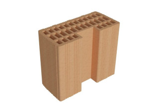 Несущий блок из кирпича