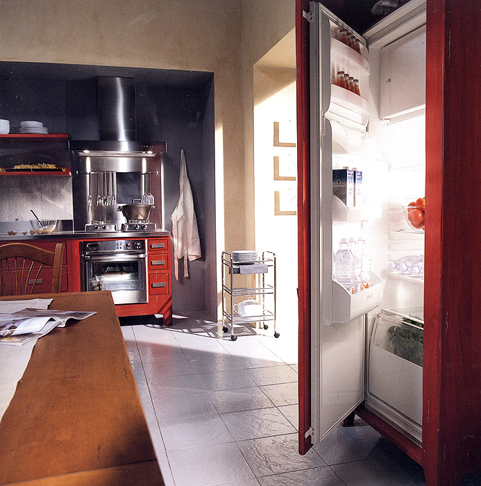 Кухня  BAMAX BRETAGNA rossa  - Вид №1