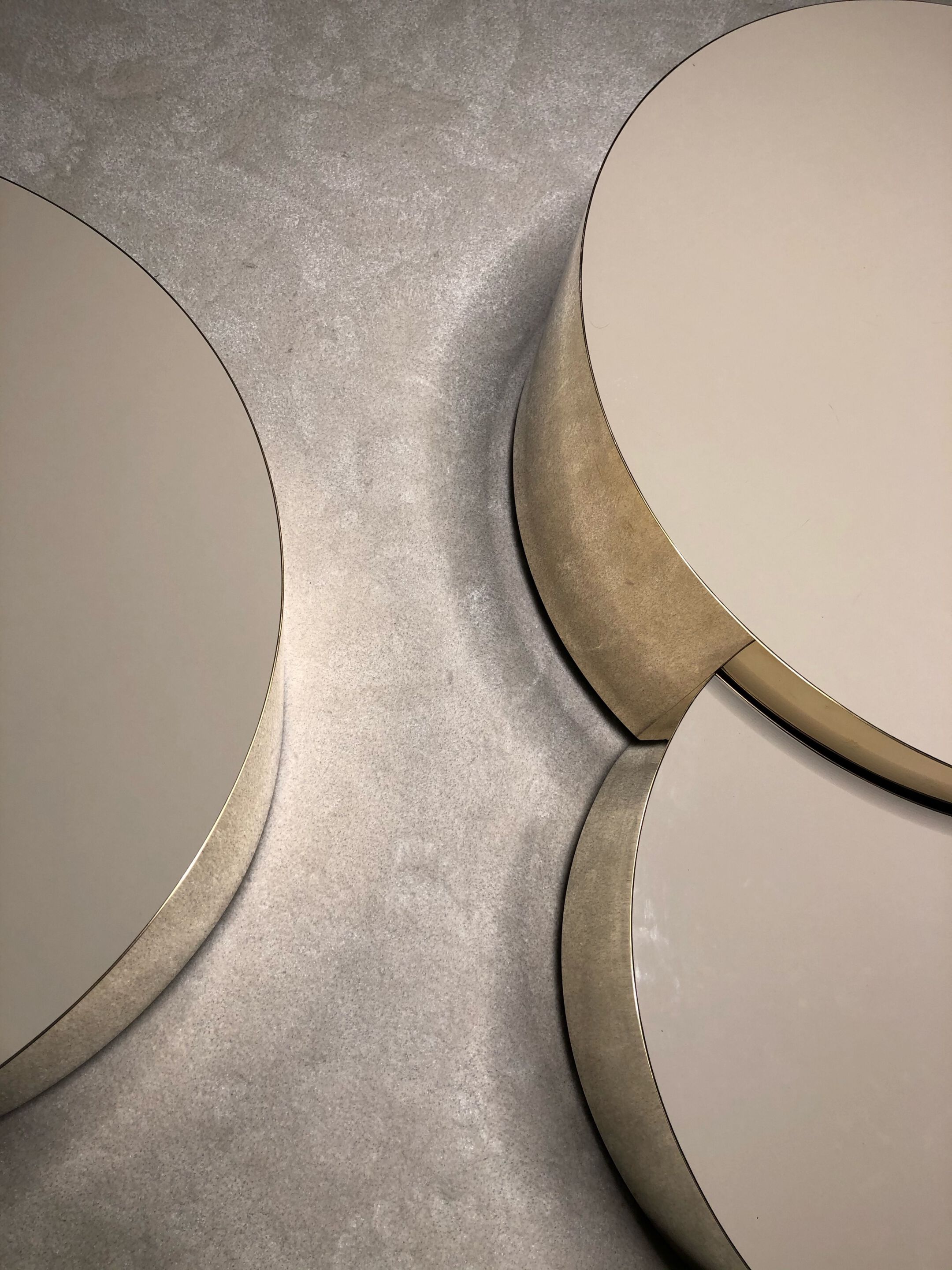 Набор журнальных столиков из ламинированного стекла и металла Jover+Valls Antique Boutique-Luna ARCH-00104161 - Вид №16