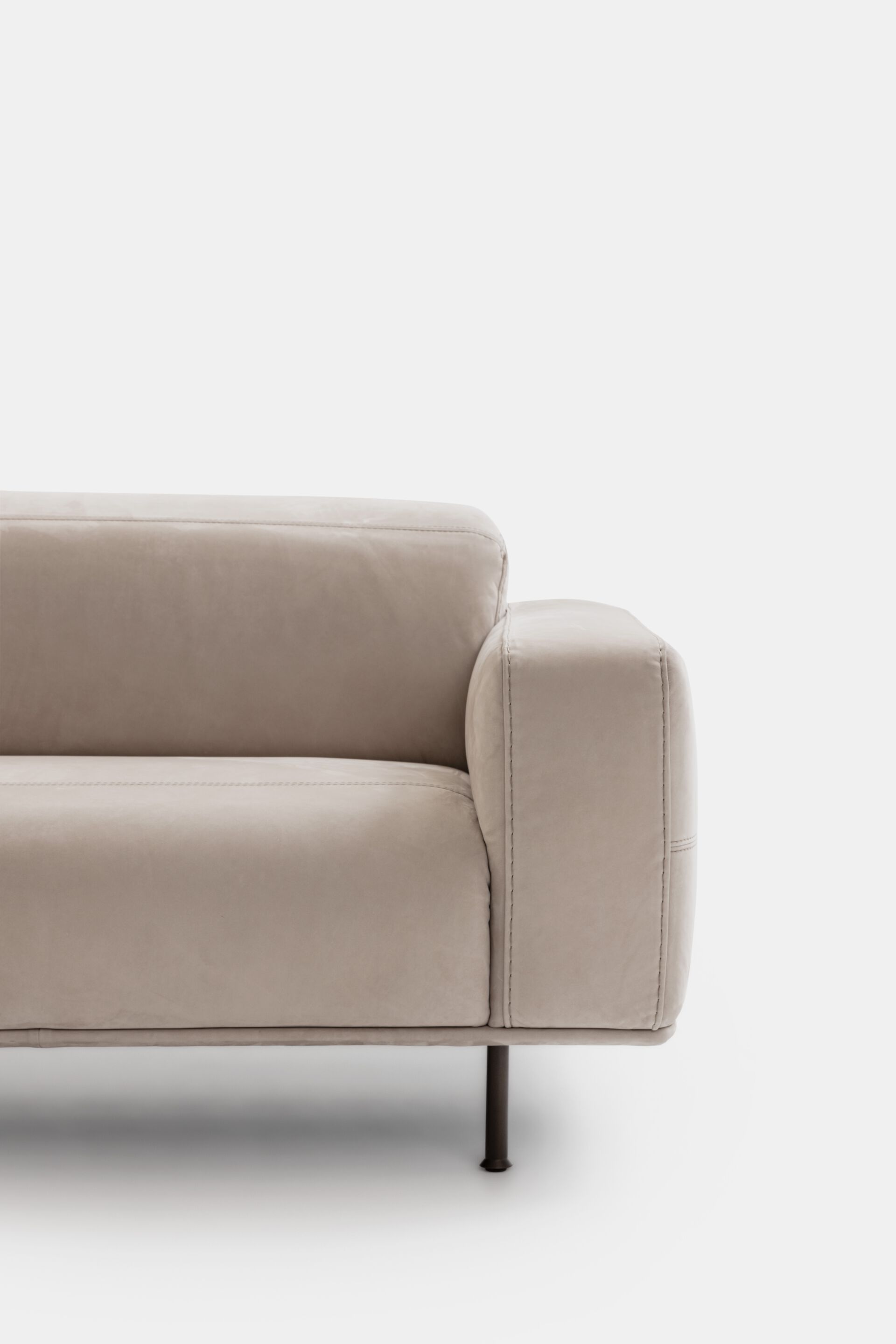 Кожаный диван с подголовником NICOLINE WING ARCH-00069668 - Вид №2