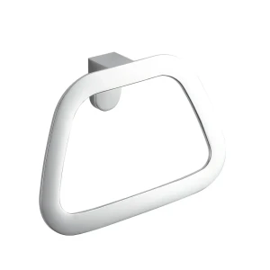 Полотенцедержатель-кольцо IDDIS Lahta хром с плавными формами 89379375