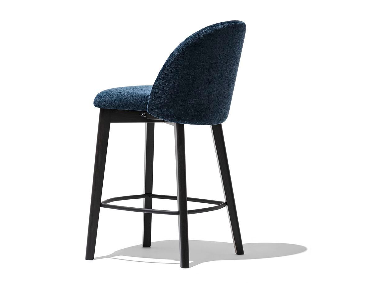 Высокий тканевый стул с подставкой для ног Connubia Тука ARCH-00150477 - Вид №1