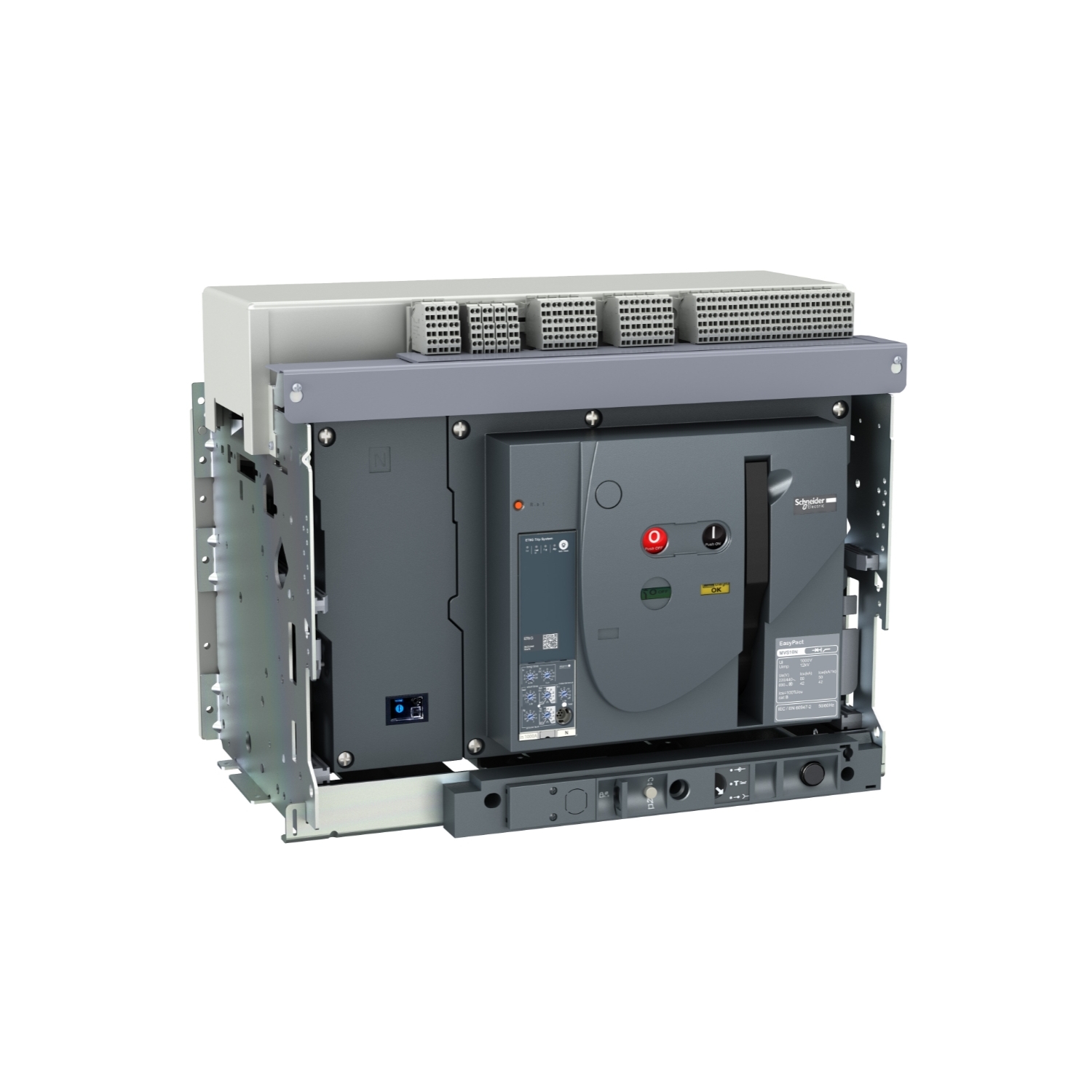 MVS20N3MW5V "АВТ. ВЫКЛ. MVS 2000A 50KA 3P РУЧН. ВЫКАТ. ETV5 " Schneider Electric EasyPact 