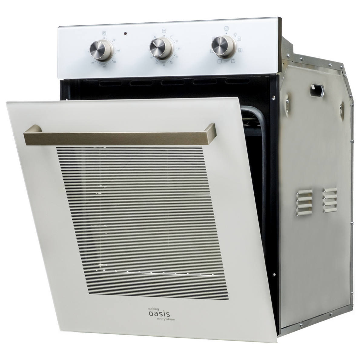 9136716 Электрический духовой шкаф Oasis D-45MMW белый STDN-0053228 - Вид №1