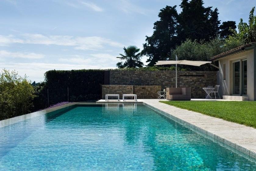 INDALO PISCINE Заглубленный бассейн из травертина sun-id-1392953 - Вид №1