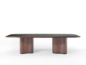 Деревянный прямоугольный обеденный стол