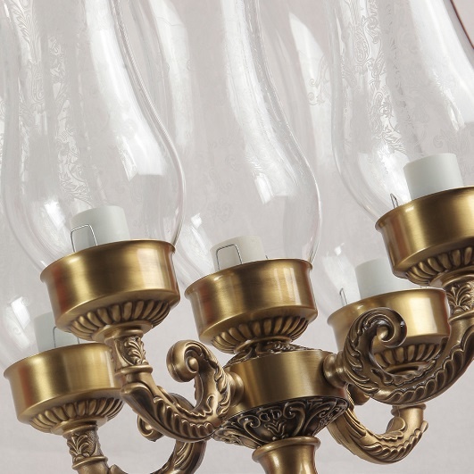 Торшер 5-ти ламповый MIGLIORE Complementi ML.COM-50.150, цвет бронза ML.COM-50.150.BR - Вид №1