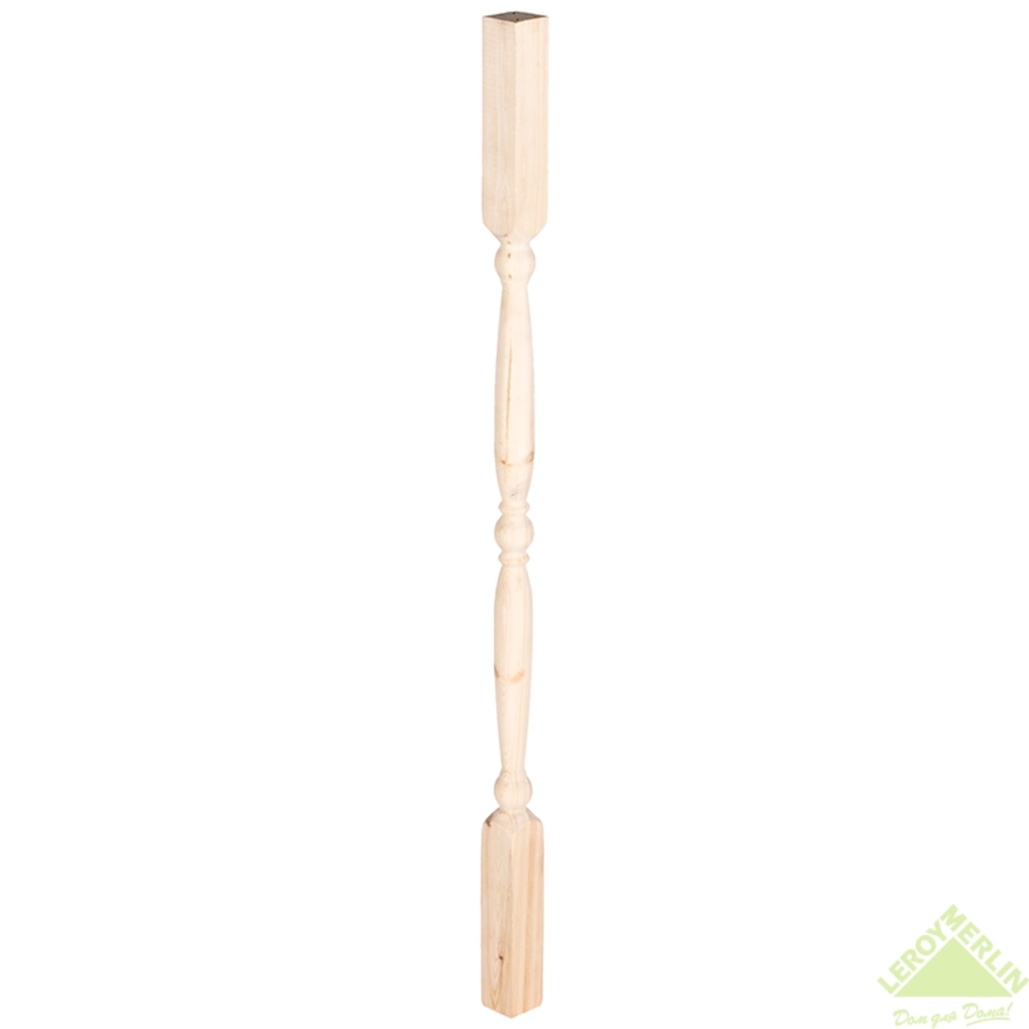 12809886 Балясина точёная 40х40х900 мм, хвоя Santreyd 