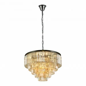 Подвесная люстра Divinare Nova Cognac 3002/06 SP-18 DIVINARE ДИЗАЙНЕРСКИЕ, NOVA COGNAC 109217 Коричневый