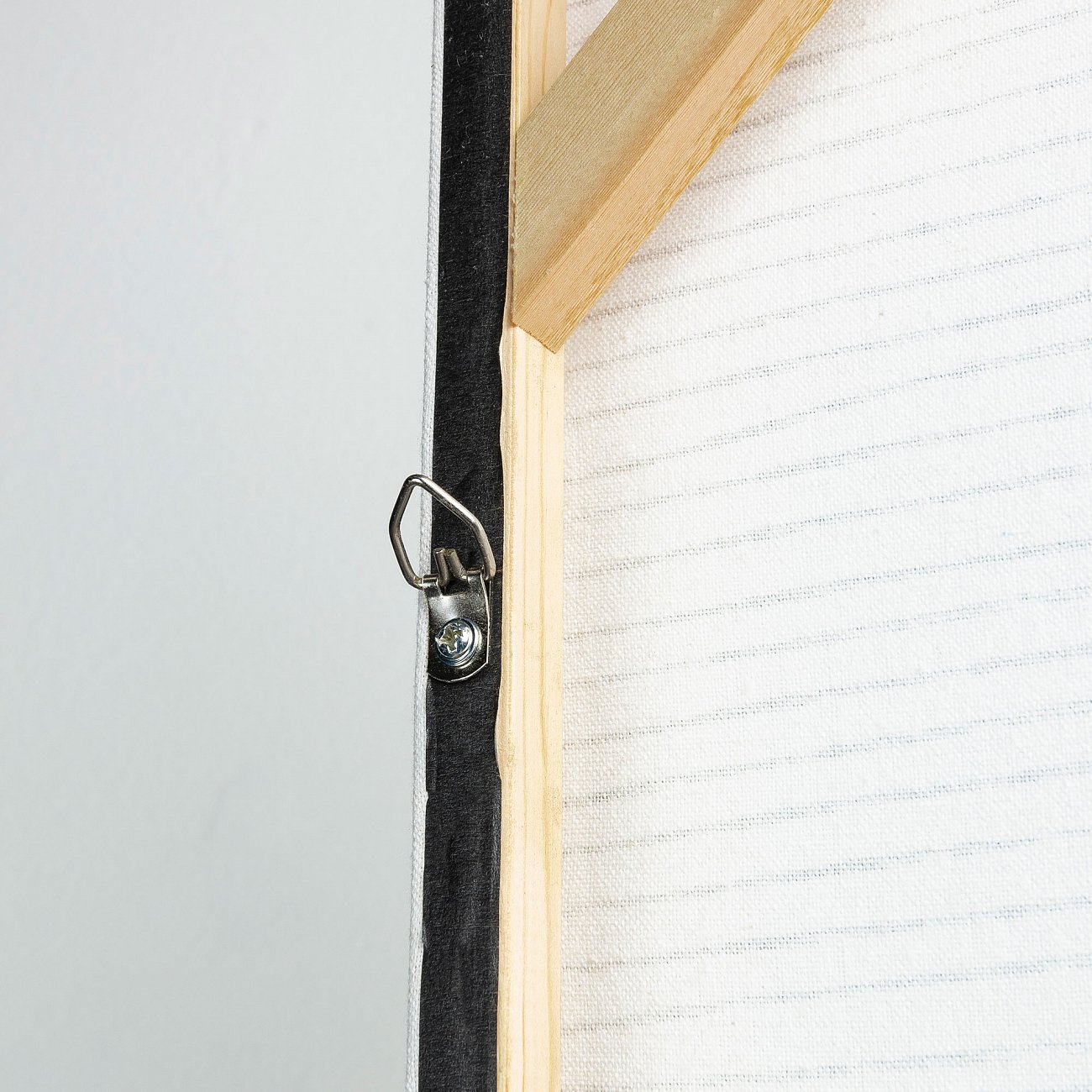 Картина в раме белая 50х50 см "Абстрактный круг" Prism от La Forma LA FORMA PRISM 343072 Серый  - Вид №2